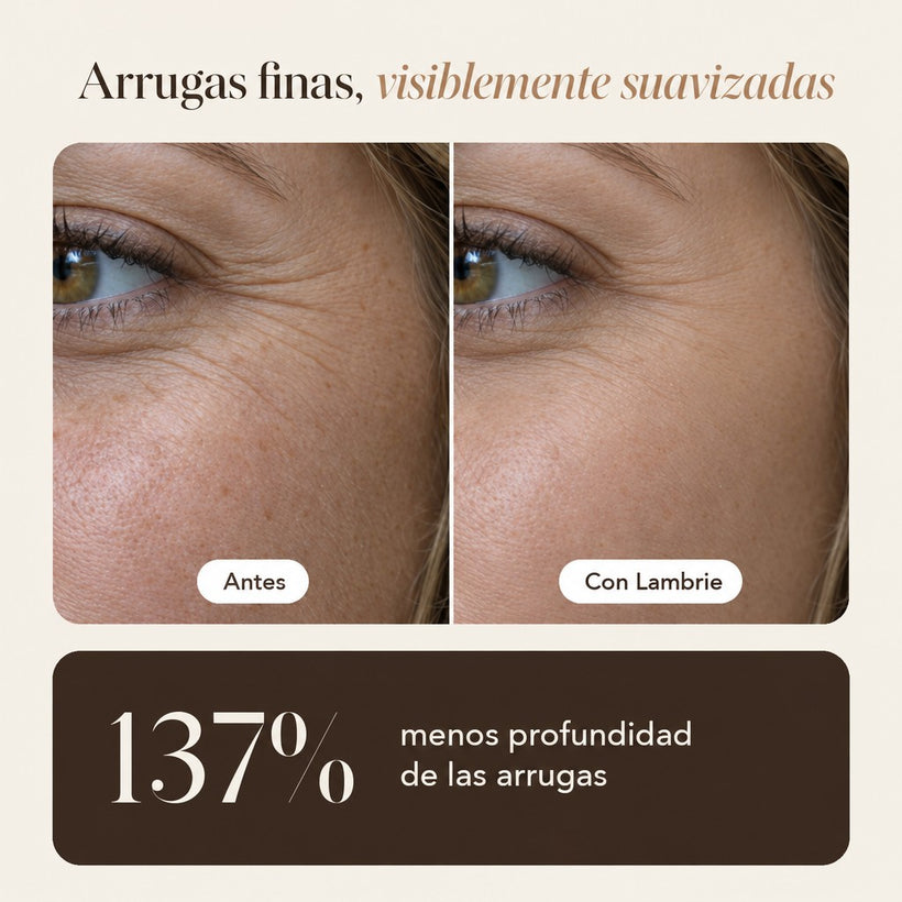 Piel de aspecto uniforme y efecto soft focus