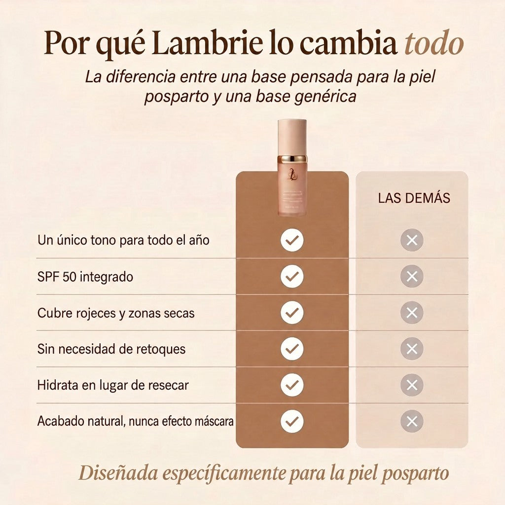 La base coreana 3 en 1 para la piel posparto