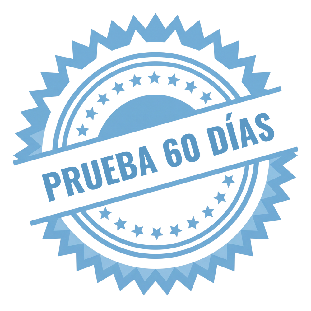 Pruébala sin riesgos durante 60 días