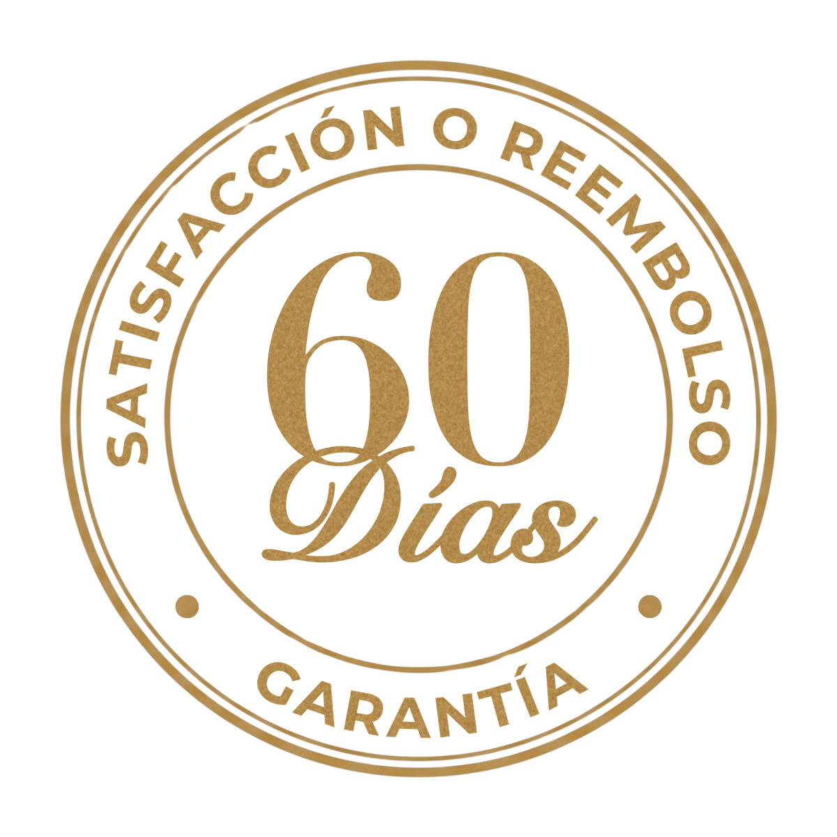 Garantía de devolución del dinero de 60 días